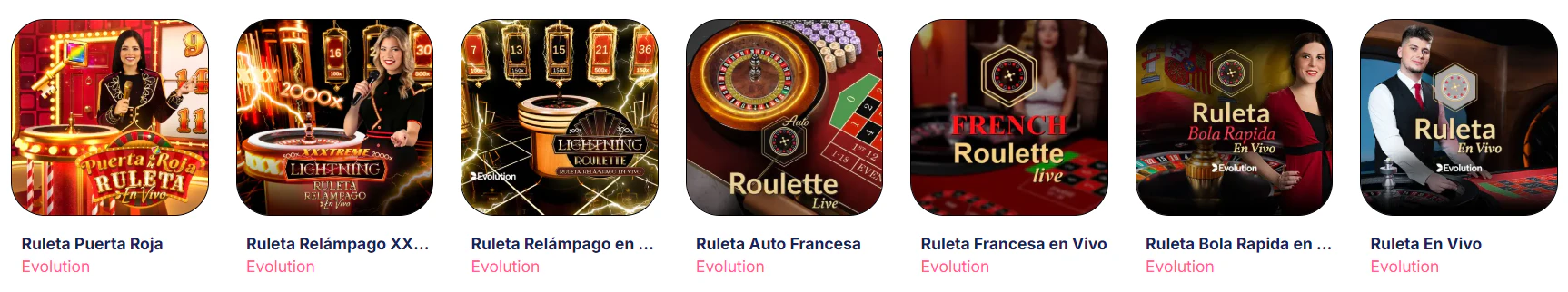 Área de casino en vivo y juegos digitales ofrecida por GratoGana Casino
